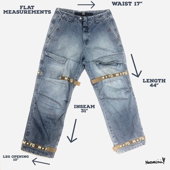 🚫SOLD•E✝️SY🚫 Marithe Francois Girbaud Jeans - Picture 7 of 8